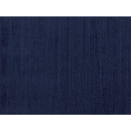 Alaska Hand Loomed Rug in Navy Blue Viscose (9 x 12)